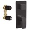 Matte Black Two Way Shower Diverter, Rough-In Valve Included